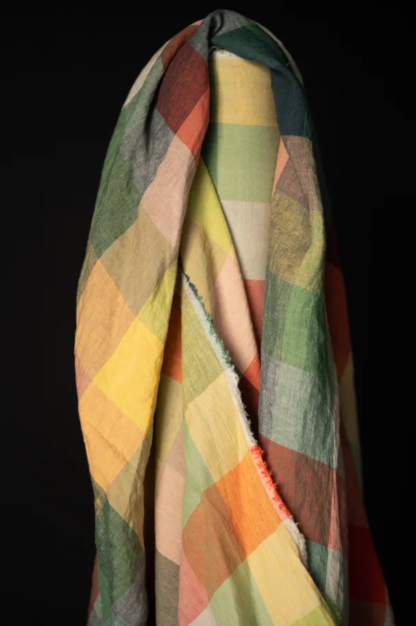 Linen Washed - Sugar Dreams Check