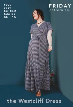 The Westcliff Dress - Friday Pattern Company Schnittmuster (Englisch)