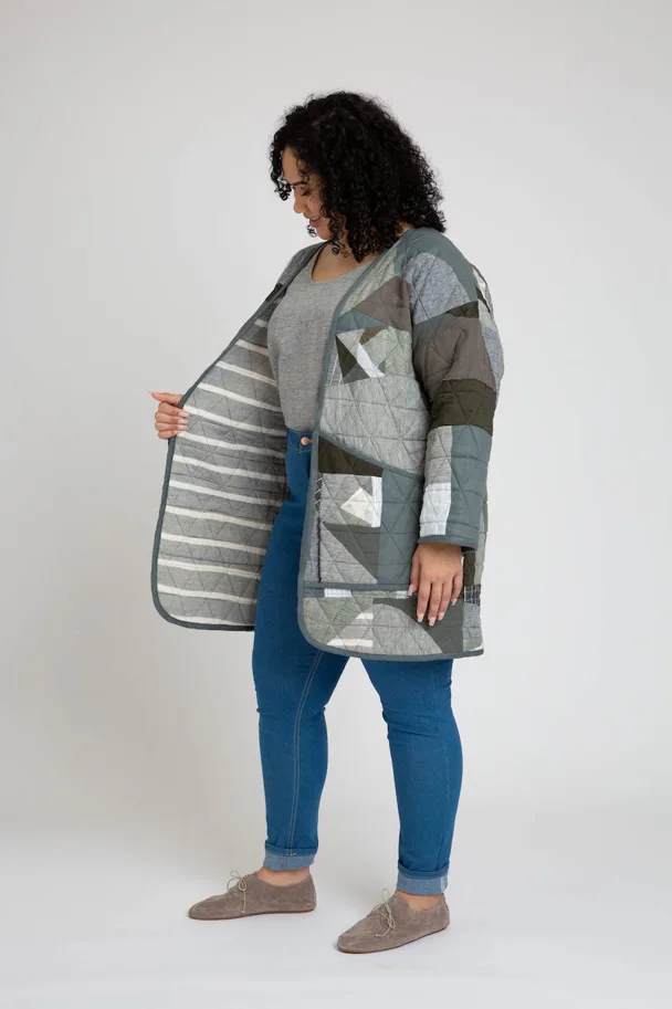 Hovea Curve Jacket and Coat - Megan Nielsen Schnittmuster (Englisch)