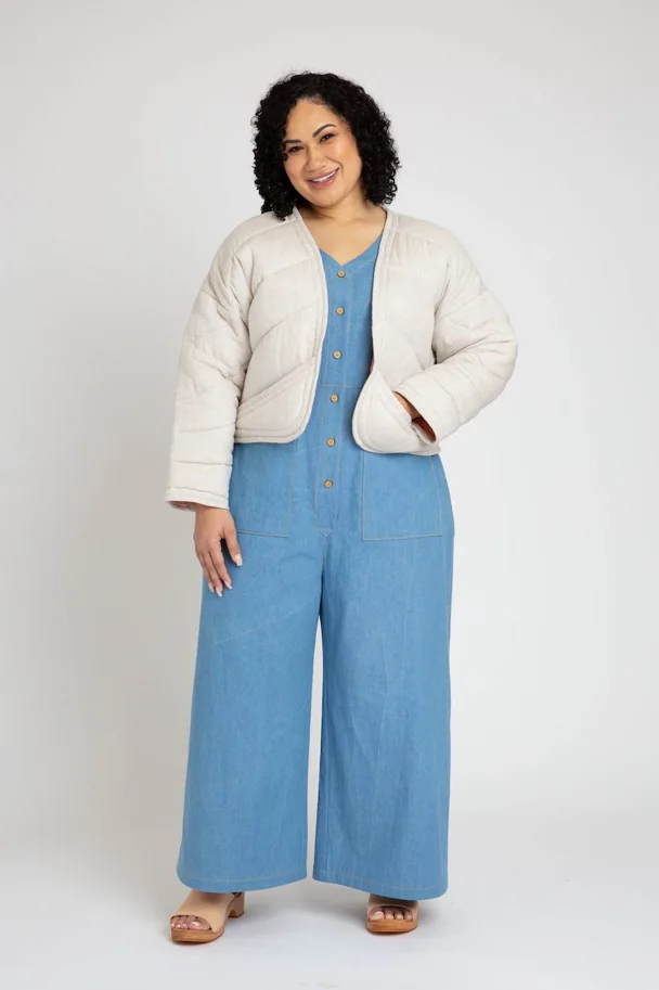 Hovea Curve Jacket and Coat - Megan Nielsen Schnittmuster (Englisch)