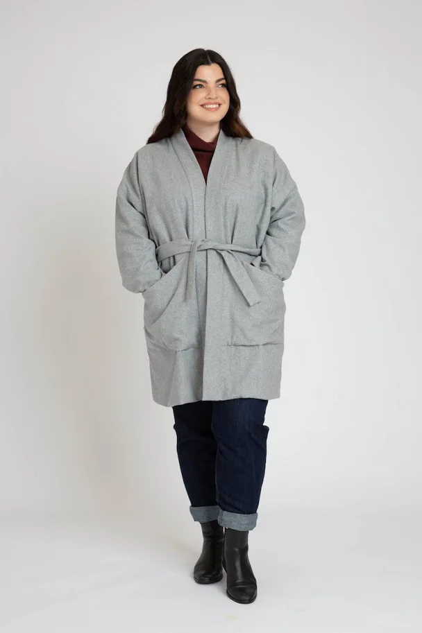 Hovea Curve Jacket and Coat - Megan Nielsen Schnittmuster (Englisch)