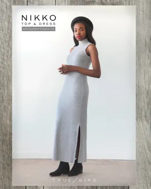 Nikko Top and Dress - True Bias Schnittmuster (Englisch)