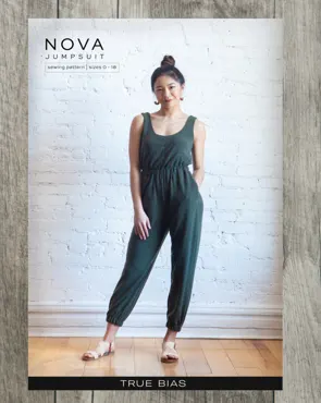 Nova Jumpsuit 0-18 - True Bias Sewing Pattern (English)