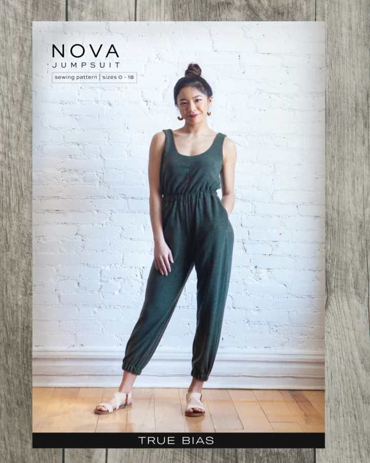 Nova Jumpsuit 0-18 - True Bias Sewing Pattern (English)