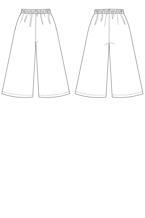 Ninni Culottes - Named Clothing Schnittmuster (Englisch)