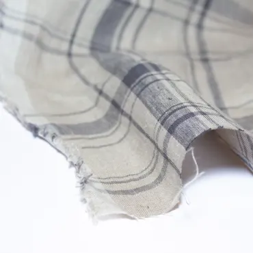 Leinen Washed - Windows Natural Grey