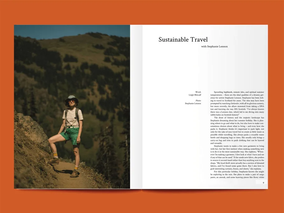 Tauko Magazine - Issue 8 Travel (Sewing Magazine)