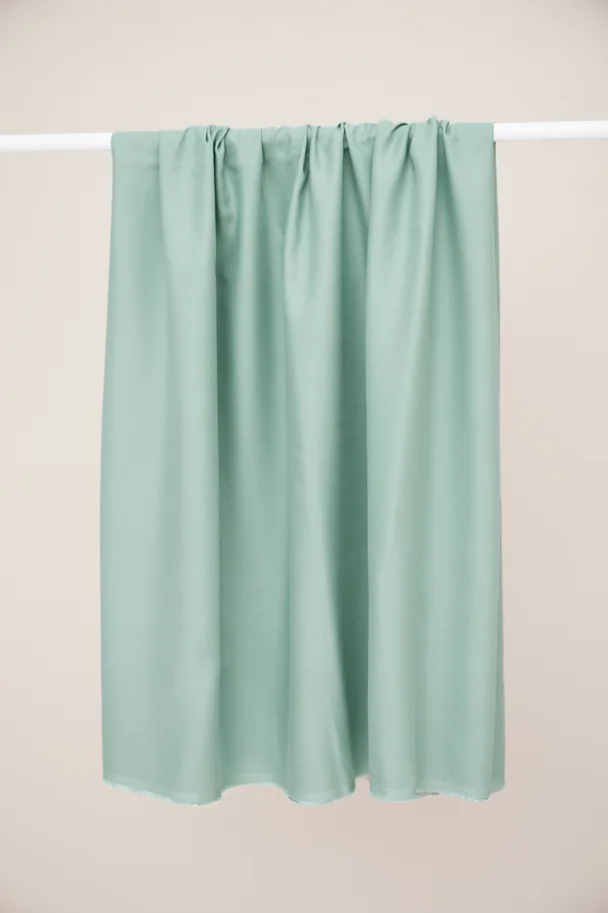Leia Ecovero Soft Crêpe - Solid Sage Green