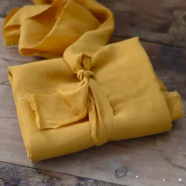Tencel Linen Slub Blend - Amber