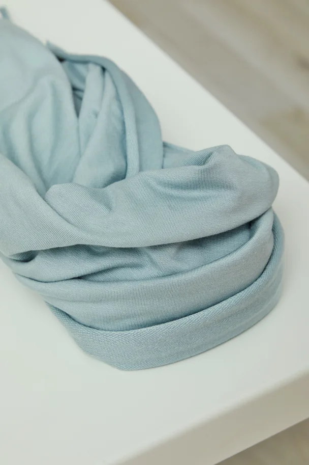 Tencel Light Terry Sweat - Blue Mist