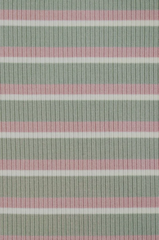 Tencel Modal Derby Stripe Jersey - Soft Mint