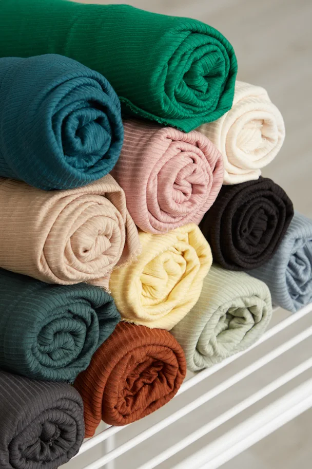 Tencel Modal Derby Ribbed Jersey - Soft Mint