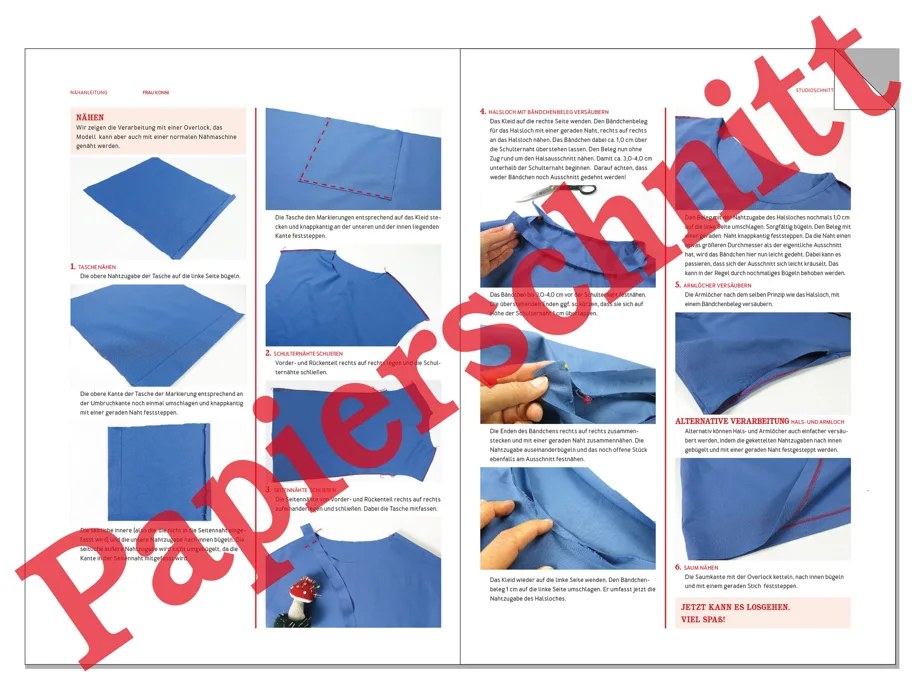 Frau Konni Sommerkleid - Studio Schnittreif Sewing Pattern (German)