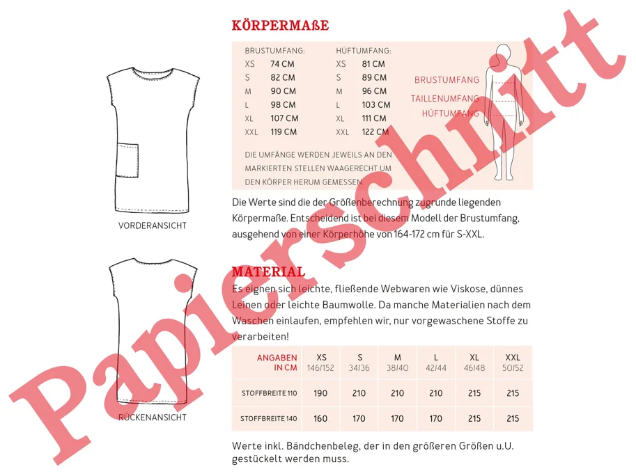 Frau Konni Sommerkleid - Studio Schnittreif Sewing Pattern (German)
