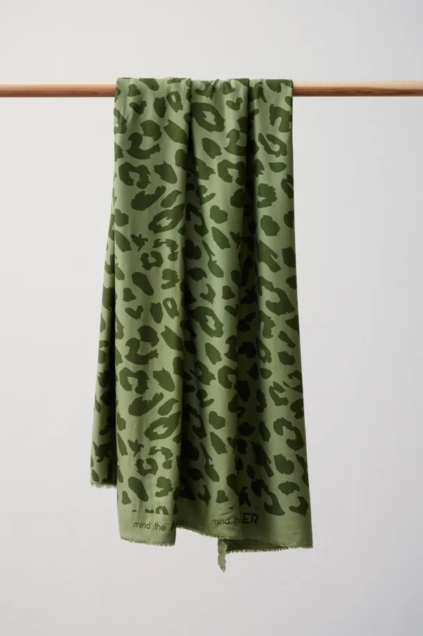 Ecovero Soft Twill - Urban Leo Olive