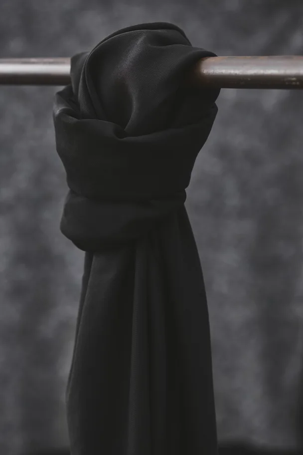 Tencel Smooth Drape Twill - Black