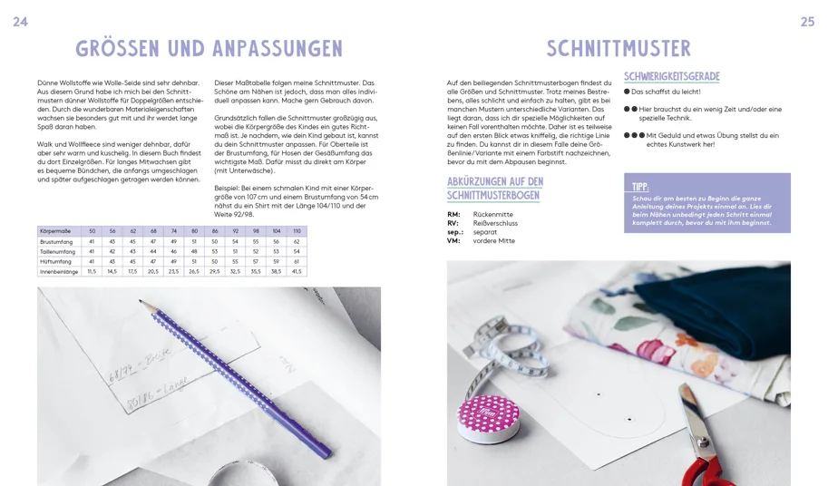 Hej. Minimode Supersoft. Baby- und Kinderkleidung Merino-Wollstoffe Gr. 50-110 - Leonie Bittrich