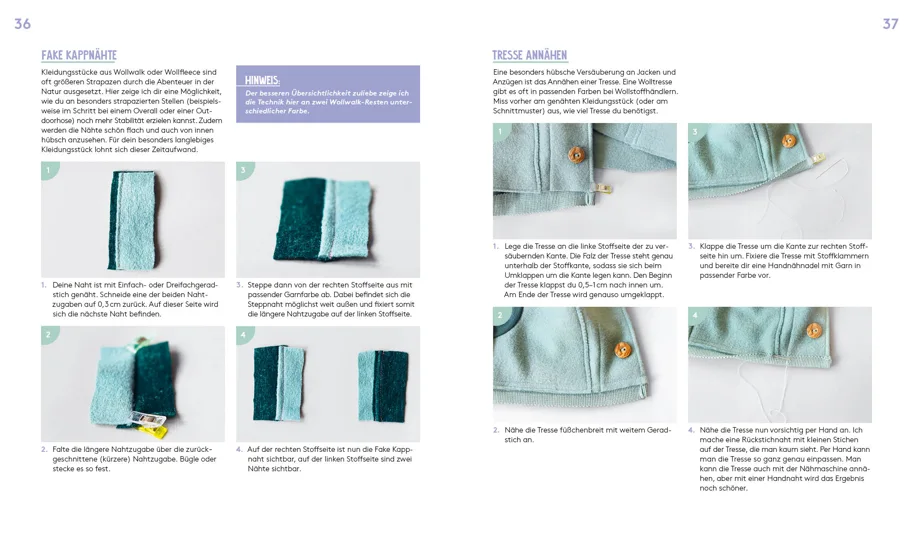 Hej. Minimode Supersoft. Baby- und Kinderkleidung Merino-Wollstoffe Gr. 50-110 - Leonie Bittrich