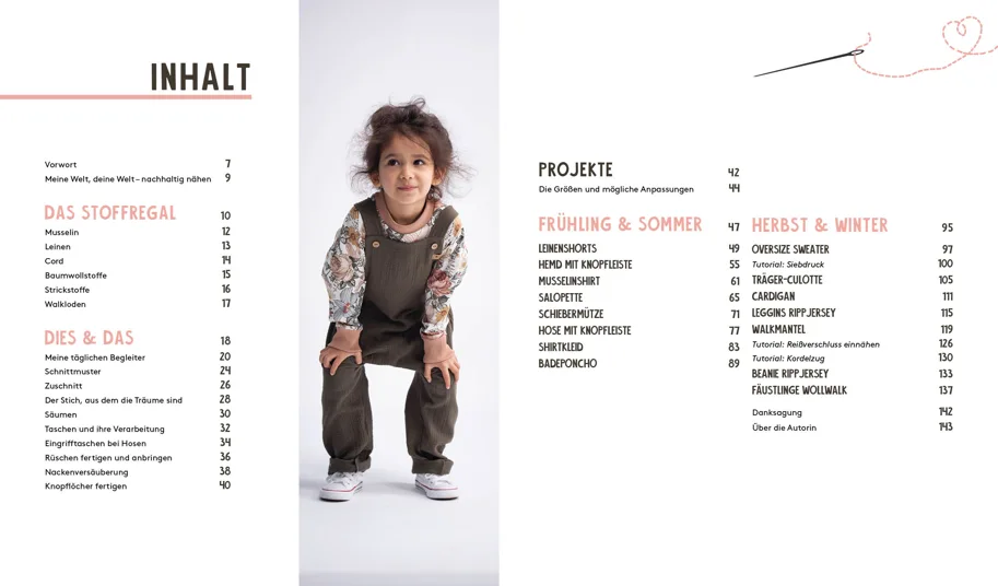 Hej. Minimode. Kleidung nähen für Kinder Gr. 98-152 - Jules Naht