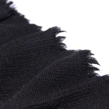 Merino Knit Purls - Night Black