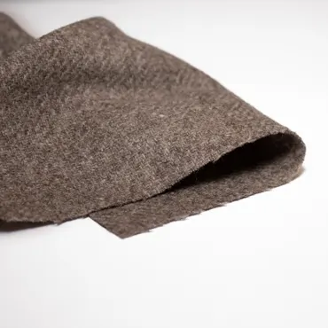 Wool Fabric Deadstock - Fossil Brown