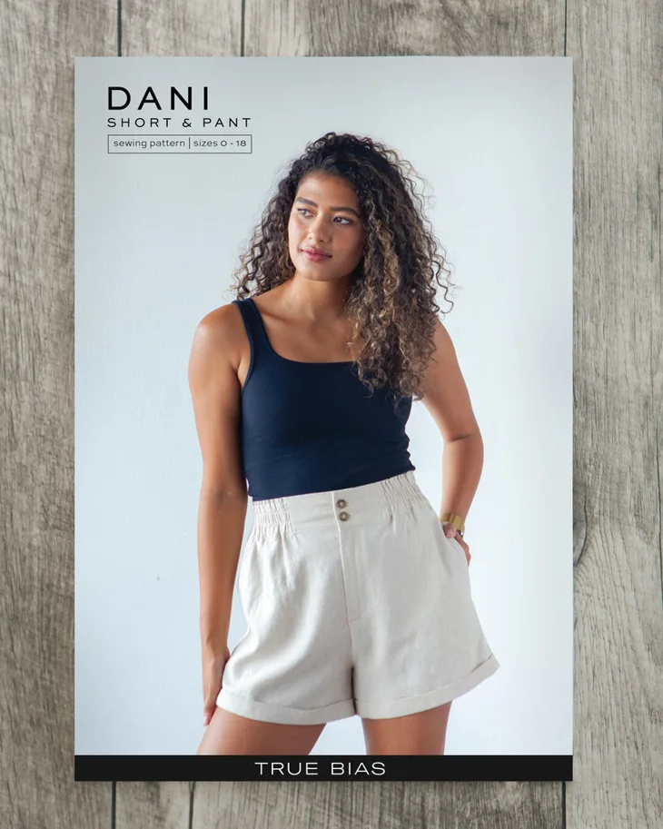 Dani Shorts and Pants 0-18 - True Bias Schnittmuster (Englisch)