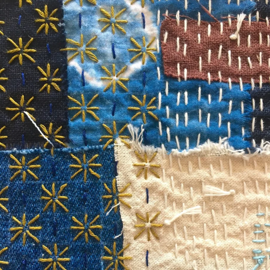 Sashiko - Japanische Stick- und Flicktechnik - Sonntag 12.1.25