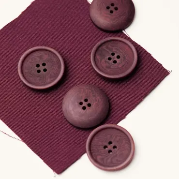 Blaze Corozo Button 28mm - Fuchsia