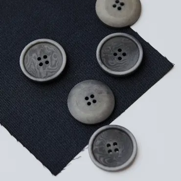 Blaze Corozo Button 28mm - Indigo Night