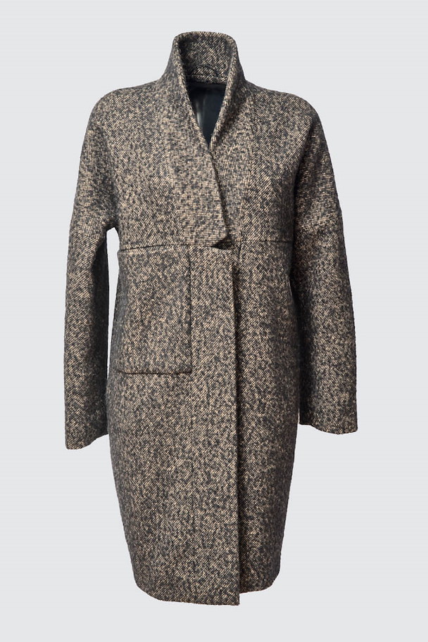 No01 Mantel in Egg-Shape Form - Trendschnitt Schnittmuster