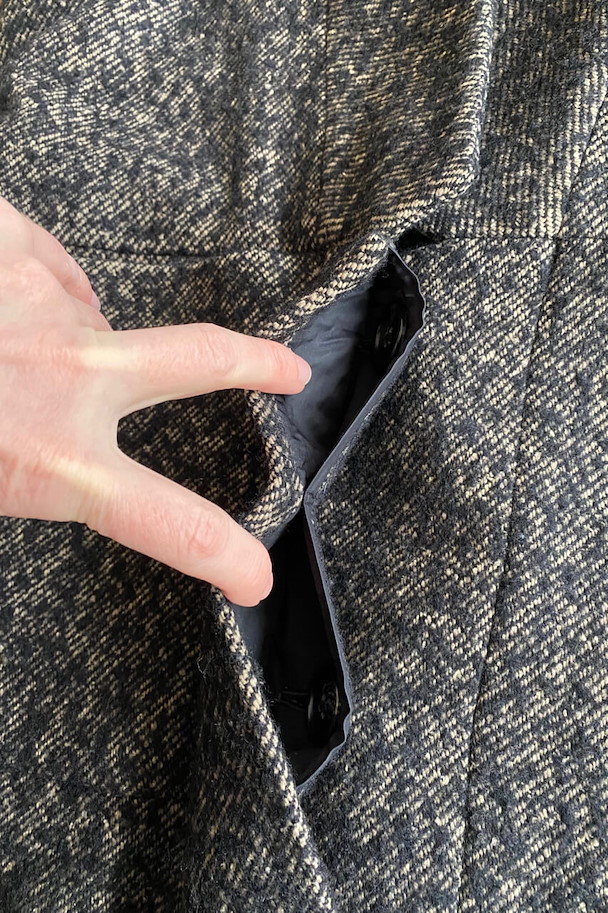 No01 Mantel in Egg-Shape Form - Trendschnitt Schnittmuster