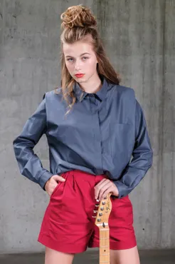 No40 Hemd mit Schulterfalte - Trendschnitt Schnittmuster