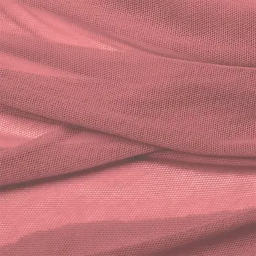 Organic Soft Tulle - Deco Dark Rose