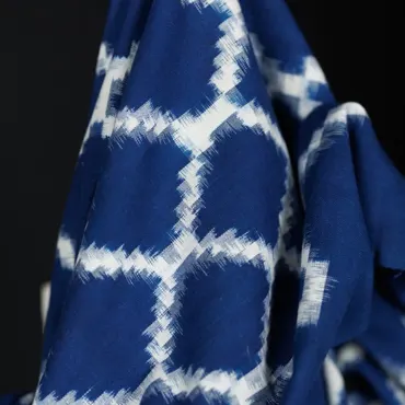 Indian Ikat - Ink Geometric
