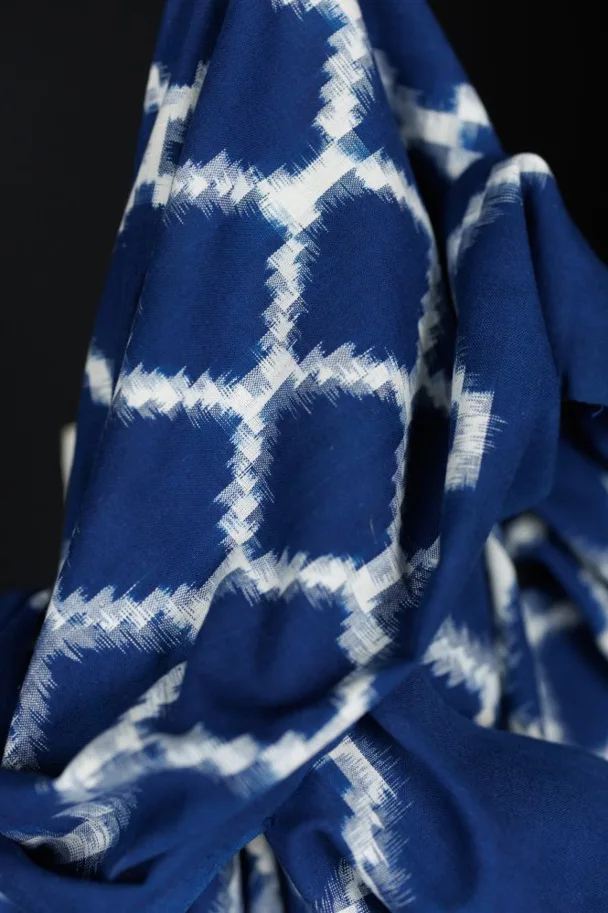 Indian Ikat - Ink Geometric