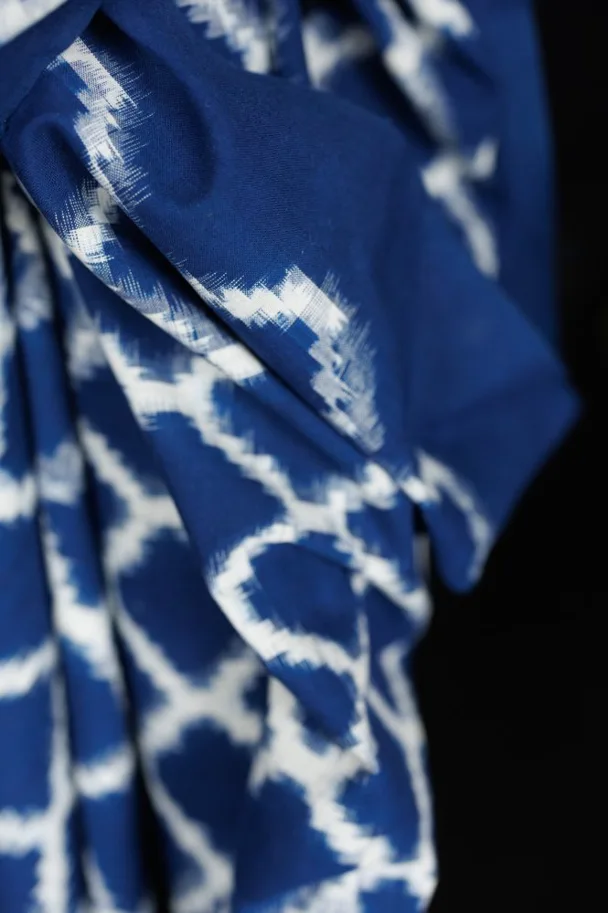 Indian Ikat - Ink Geometric