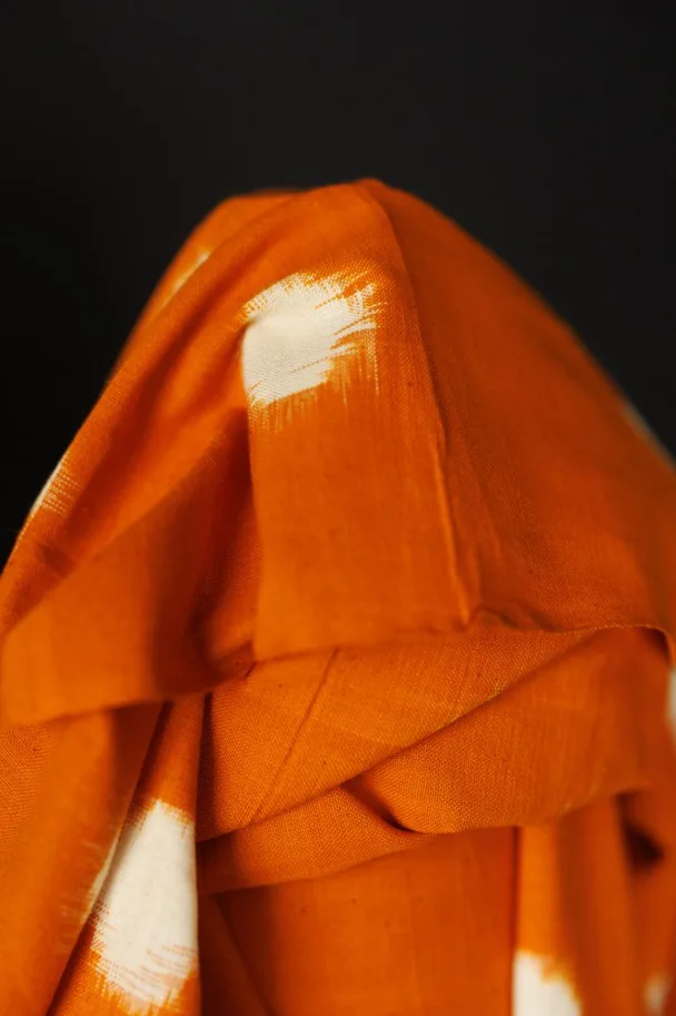 Indian Ikat - Turmeric Dots