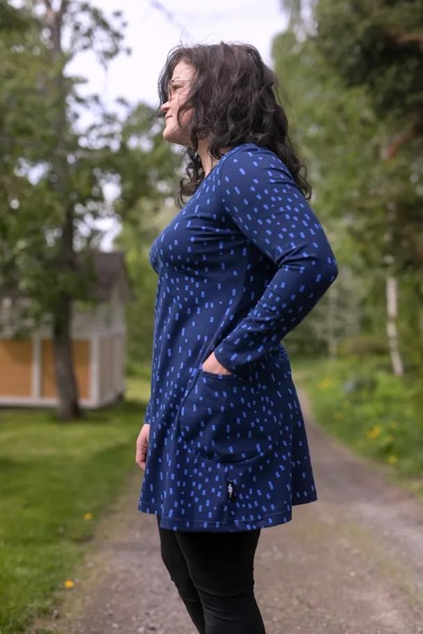 Bio Jersey - Blue Rain Storm