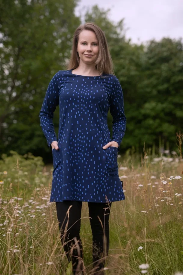 Bio Jersey - Blue Rain Storm