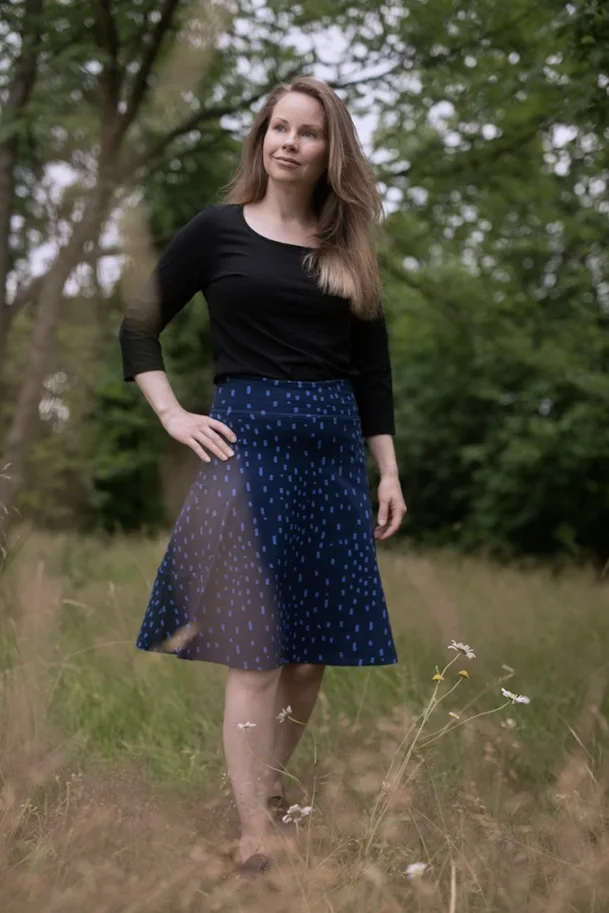 Bio Jersey - Blue Rain Storm