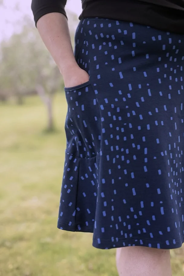 Bio Jersey - Blue Rain Storm