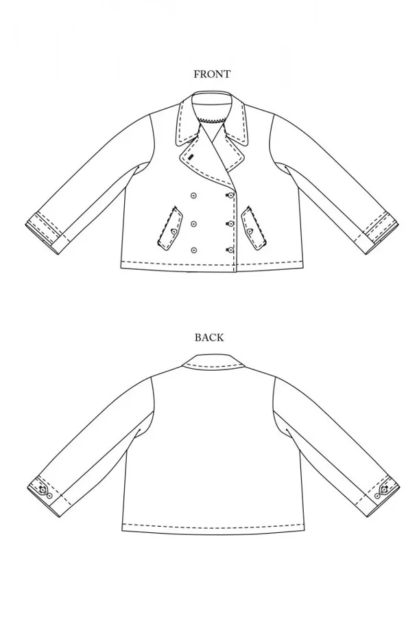The Denham Jacket 6-18 - Merchant & Mills Sewing Pattern (English)