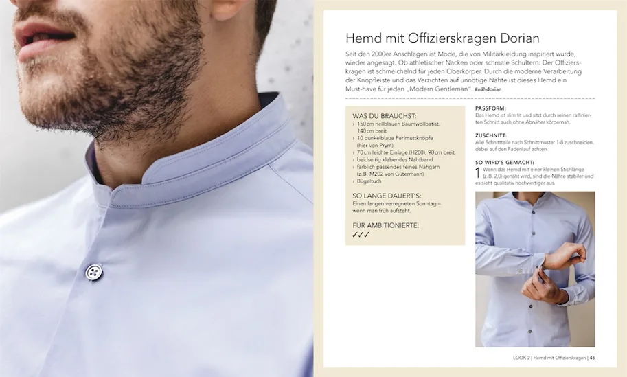 Männermode Nähen. Komplette Outfits im Streetstyle - Tobias Milse