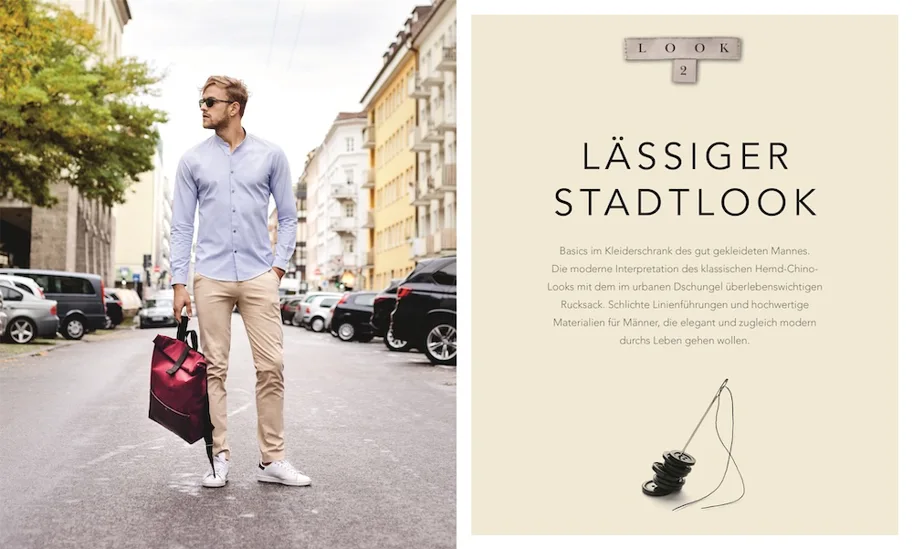 Männermode Nähen. Komplette Outfits im Streetstyle - Tobias Milse
