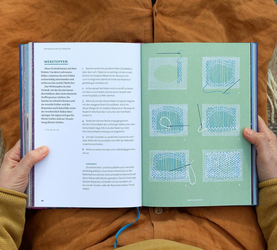 Nach kaputt kommt schöner. Textile Reparaturen von Hand - Ulrike Jänichen