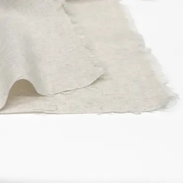 Recycled Linen Washed - Plain Chalk Melange