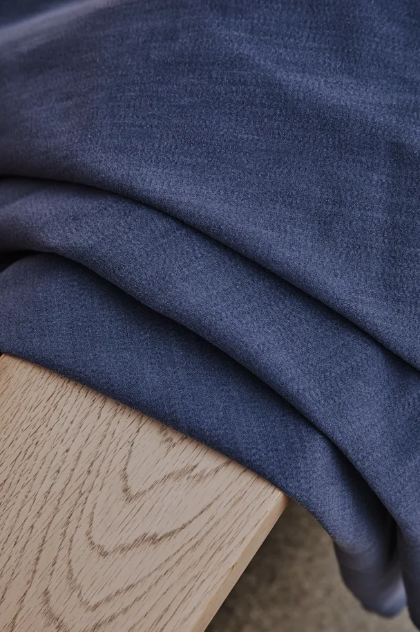 Tencel Sera Weighty Cotton Blend - Blueberry