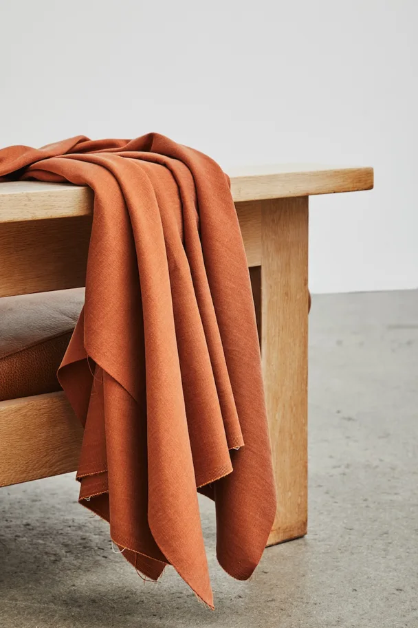 Tencel Sera Weighty Cotton Blend - Rust