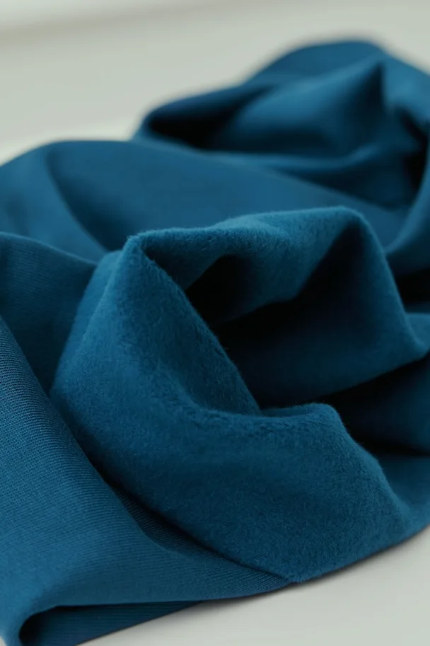 Organic Basic Brushed Sweat - Ocean