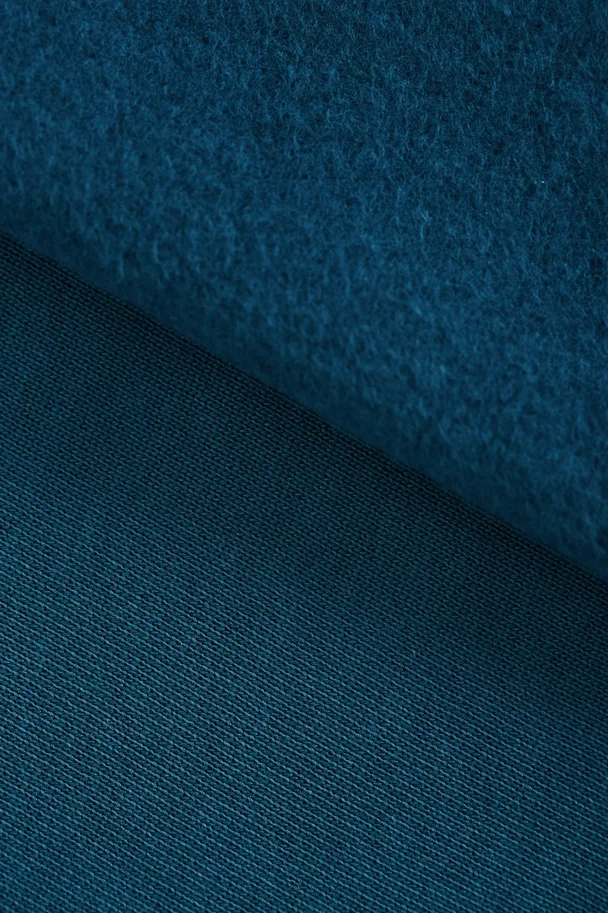 Organic Basic Brushed Sweat - Ocean